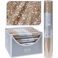 РАНЕР Д/ДЕКОР ЗОЛОТИЙ 250X28CM - Фото