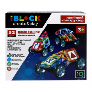 IBLOCK КОНСТРУКТ МАГНІТ 32 ДЕТ - Фото