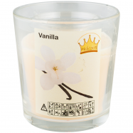 Свечка арома в стакане ваниль Pragnis - Фото