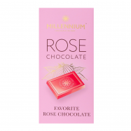 Шоколад Millennium Rose белый 100г - Фото