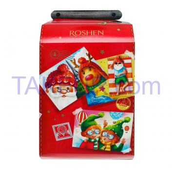 Набор подарочный Roshen Новогодний чемодан №15 648г - Фото