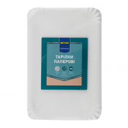 Тарелка Metro professional из картона 14*20см 100шт/уп - Фото