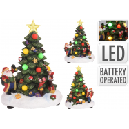 ЯЛИНКА НОВОРІЧНА 21 СМ ЛЕД - Фото