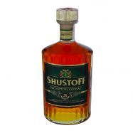 Коньяк Shustoff Три звезды ординарный 40% 0.5л - Фото
