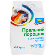 Порошок стиральный Aro универсальный бесфосфатный 2.4кг - Фото