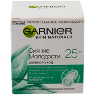 Крем д/лица Garnier Skin Naturals Сияние молод 25+ днев 50мл - Фото