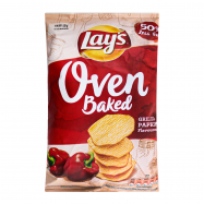 Чипсы Lay`s картофельные запеченные со вкусом паприки 125г - Фото