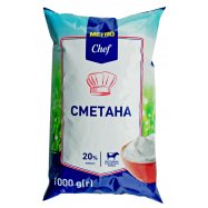 Сметана Metro Chef 20% 1000г