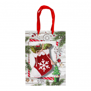 Пакет Happycom №XGMB бумажный для подарка 24*18см 1шт - Фото