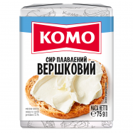 КОМО СИР ПЛАВЛЕНИЙ 55% 75Г : ВЕРШКОВИЙ - Фото