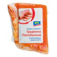 Грудинка Aro Посольская из свинины к/в высшего сорта весовая - Фото