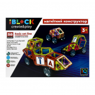 IBLOCK КОНСТРУКТ МАГНІТ 58 ДЕТ - Фото