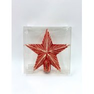 TAR.HOUSE ВЕРХІВКА ЗІРКА ЧЕРВ 20 СМ - Фото