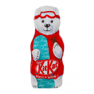 Шоколад Kit Kat Белый медведь молочный с хлопьями 85г - Фото