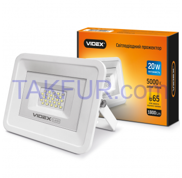 VIDEX LED ПРОЖ 20W5000K 220V - Фото