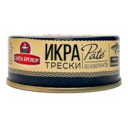 Икра трески Pâté деликатесная пастеризованная 90г - Фото