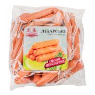 Сосиски Бащинський Докторские охлажденные перв сорт весовые - Фото