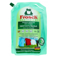 Средство стиральное Frosch для цветных тканей жидкое 2л - Фото
