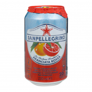 Напиток безалкогольный Sanpellegrino Aranciata Rossa 330мл - Фото
