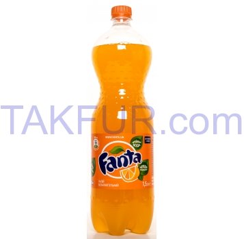 Напиток Fanta Апельсин безалкогольн сильногазированный 1,5л - Фото