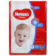 Подгузники Huggies Classic 4 размер 7-18кг детские 68шт - Фото