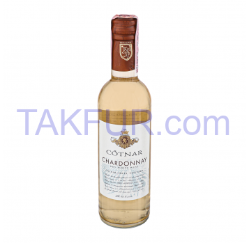 Вино Cotnar Шардоне сухое белое 11% 0,375л - Фото