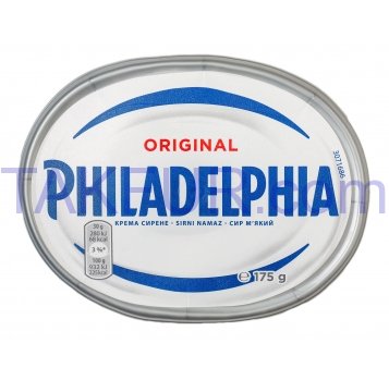 Сыр Philadelphia Original мягкий пастеризованный 61% 175г - Фото