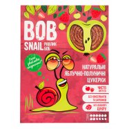 Конфеты Bob Snail натуральные яблочно-клубничные 120г