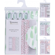 Завіса для душу 180X180см 12 гачків - Фото