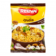 Вермишель Reeva быстрого приготовления со вкусом грибов 60г - Фото