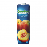 Нектар Sandora Персиковий з м`якоттю стерилізований 0.95л - Фото