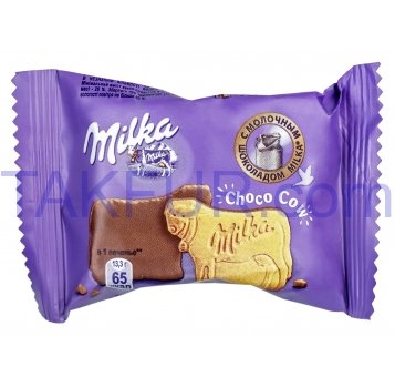 Печенье Milka покрытое молочным шоколадом 40г - Фото