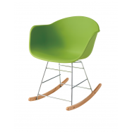 Кресло качалка Metro Internal brand белое - Фото