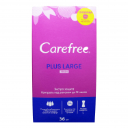 Прокладки Carefree Plus Large Fresh ежедневные 36шт - Фото