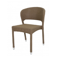 MPRO СТІЛЕЦЬ РОТАНГ БЕЖЕВИЙ - Фото