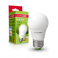 Лампа світлодіодна Eurolamp з цоколем Е27 пот 7W 4000К 1шт - Фото