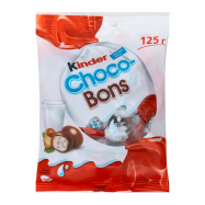 Конфеты Kinder Сhoсo-Bons с молочно-ореховой начинкой 125г - Фото