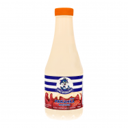 Ряженка Простоквашино Клубника топленая 2.8% 750г - Фото