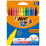 BIC КРЕЙДА PLASTIDECOR 12 КОЛ - Фото
