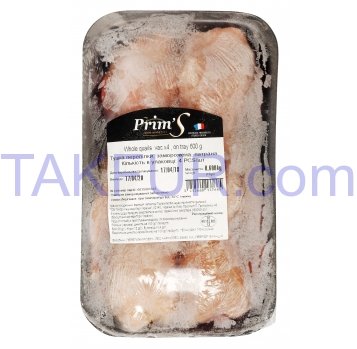 Тушка перепелки Prim`s потрошеная заморожен 4шт весов 600г - Фото