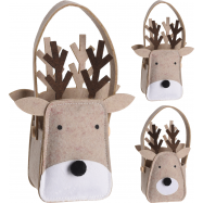 NY СУМКА Д/ПОДАР ОЛЕНЬ В АС. - Фото