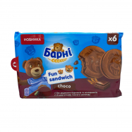 БАРНІ БАРНІ СЕНДВІЧ ШОКОЛАДНИЙ - Фото