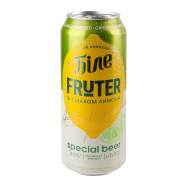 Пиво специальное Чернігівське Белое Fruter вк лимон 4% 0.5л - Фото