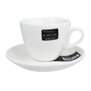 Чашка Wilmax чайная с блюдцем 190мл 1шт - Фото