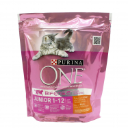Корм сухой One Junior с курицей и злаками для котят 450г - Фото