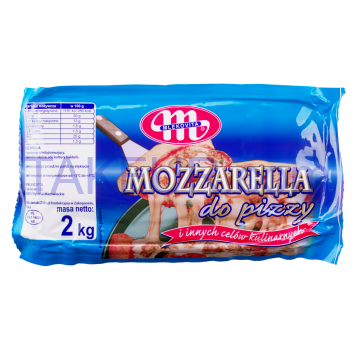Сыр Mlekovita Mozzarella мягкий 40% 2кг - Фото