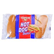 Булочки Dan Cake Hot Dog buns для хот-догов 62,5г*4шт 250г - Фото