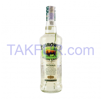 Напиток алкогольный Zubrowka Bison Grass 37.5% 0.5л - Фото