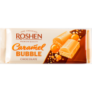 Шоколад Roshen Bubble белый карамельный пористый 85г
