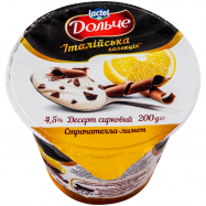 ДОЛЬЧЕ ДЕСЕРТ СИРК 4,5% 200Г : ЛИМОН-СТРАЧАТЕЛЛА - Фото